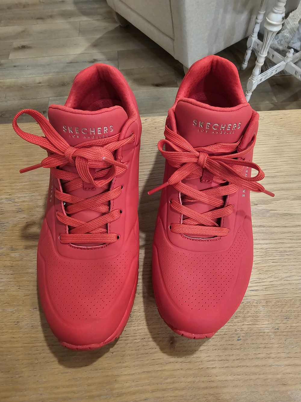 Skechers Kids All-Red Lightweight Sneakers